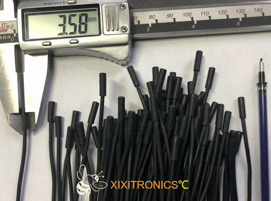 छोटे आकार के IP68 पनरोक तापमान सेंसर जांच MFT-O श्रृंखला